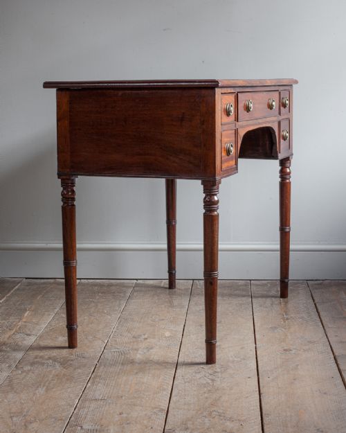 REGENCY MAHOGANY DRESSING TABLE - ADDITIONAL PHOTO 1