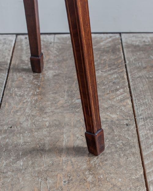 DELIGHTFUL GEORGIAN MAHOGANY OVAL URN STAND - ADDITIONAL PHOTO 7