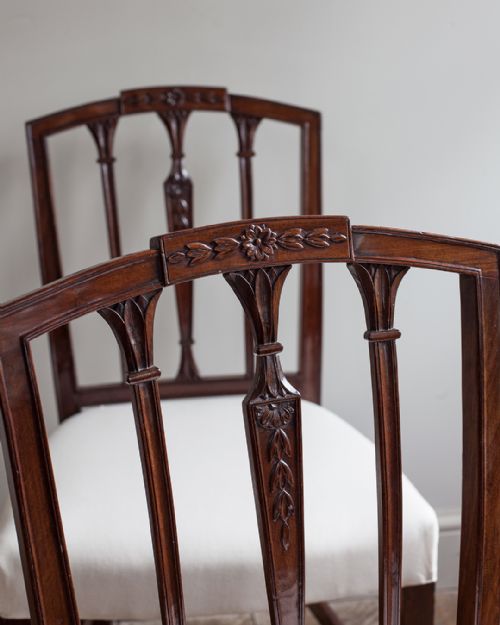 SET OF 8 GEORGIAN DINING CHAIRS - ADDITIONAL PHOTO 4