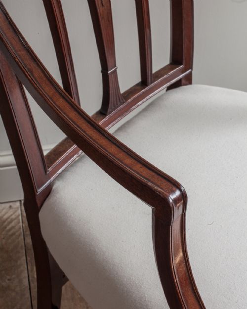 SET OF 8 GEORGIAN DINING CHAIRS - ADDITIONAL PHOTO 7
