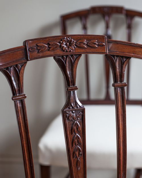 SET OF 8 GEORGIAN DINING CHAIRS - ADDITIONAL PHOTO 8