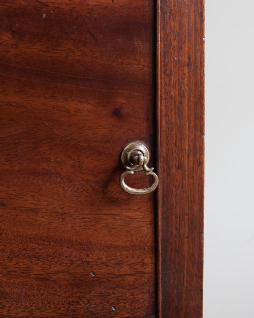 GEORGIAN MAHOGANY NIGHTSTAND - ADDITIONAL PHOTO 5