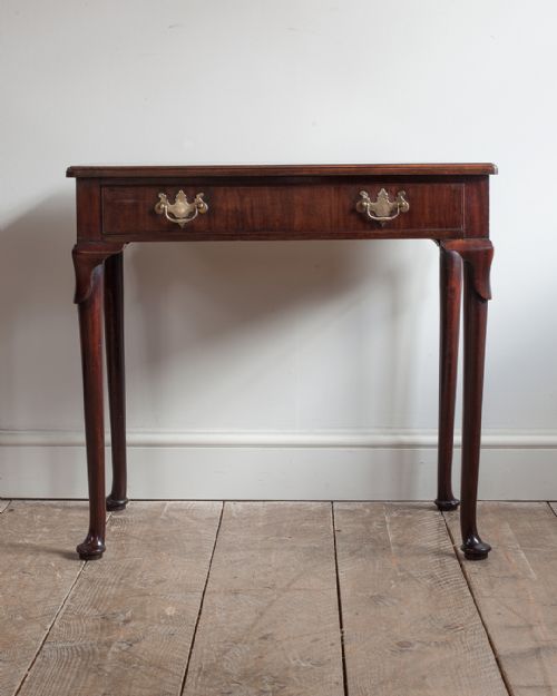 GEORGE III MAHOGANY SIDE TABLE - ADDITIONAL PHOTO 2