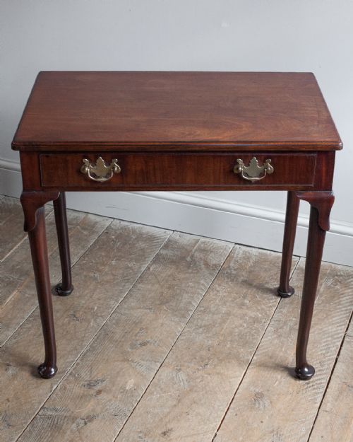 GEORGE III MAHOGANY SIDE TABLE - ADDITIONAL PHOTO 3