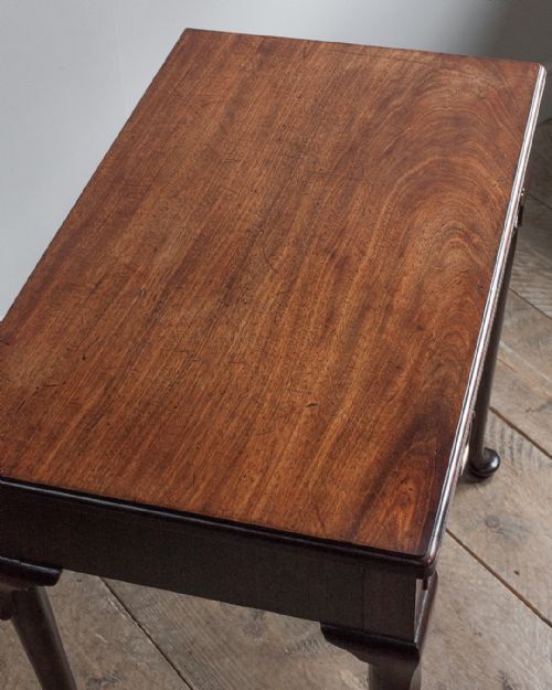 GEORGE III MAHOGANY SIDE TABLE - ADDITIONAL PHOTO 6