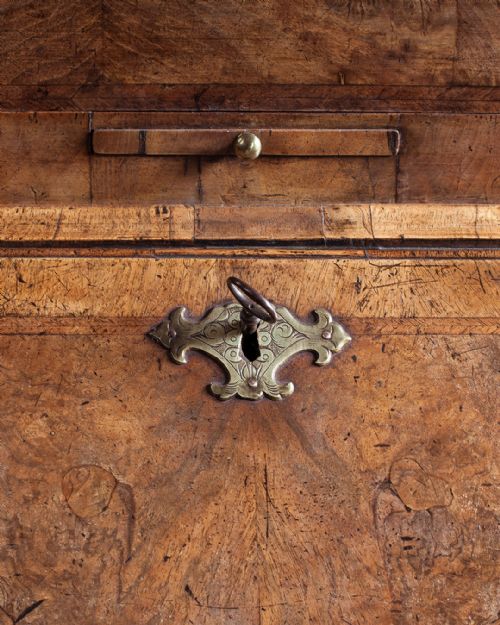 GEORGE I WALNUT BUREAU BOOKCASE - ADDITIONAL PHOTO 7