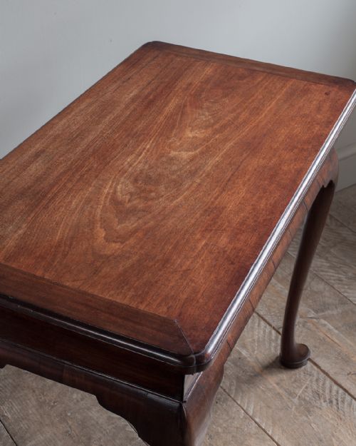 GEORGE II MAHOGANY SILVER TABLE - ADDITIONAL PHOTO 3