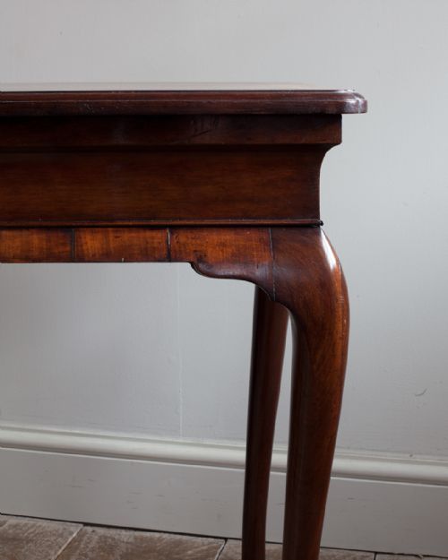 GEORGE II MAHOGANY SILVER TABLE - ADDITIONAL PHOTO 4