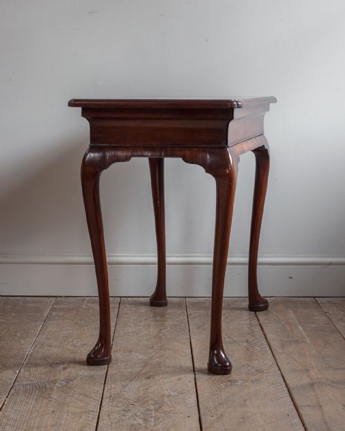 GEORGE II MAHOGANY SILVER TABLE - ADDITIONAL PHOTO 7