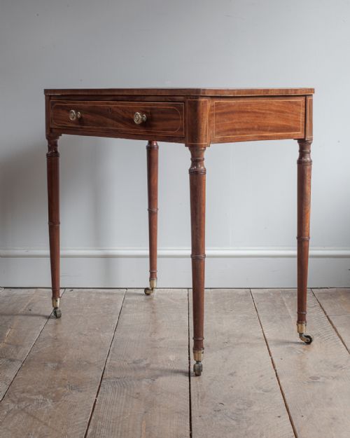 GEORGE IV MAHOGANY WRITING TABLE - ADDITIONAL PHOTO 4