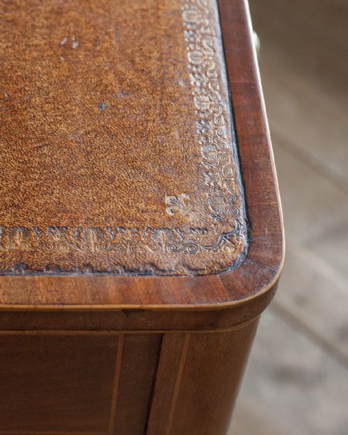 GEORGE IV MAHOGANY WRITING TABLE - ADDITIONAL PHOTO 6