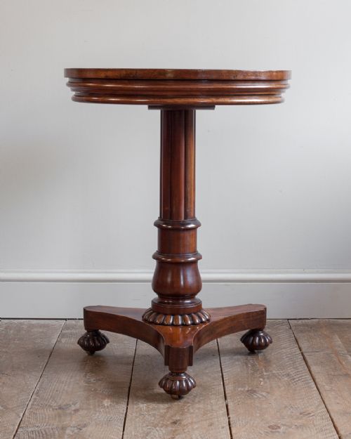 19TH CENTURY MAHOGANY METAMORPHIC TABLE