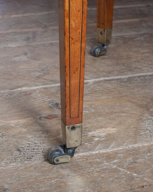 STUNNING GEORGE III SATINWOOD CARD TABLE - ADDITIONAL PHOTO 8