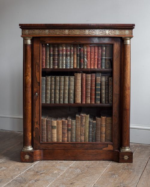 REGENCY ROSEWOOD PIER CABINET - ADDITIONAL PHOTO 1