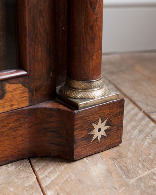 REGENCY ROSEWOOD PIER CABINET - ADDITIONAL PHOTO 5