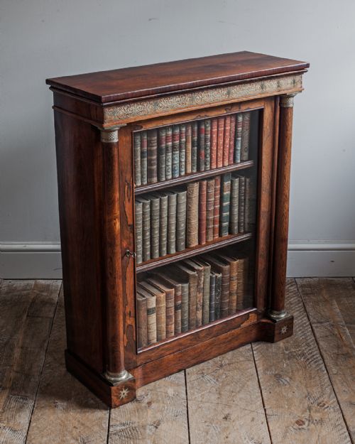 REGENCY ROSEWOOD PIER CABINET - ADDITIONAL PHOTO 6
