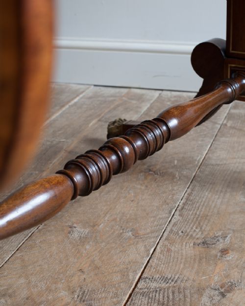 STUNNING REGENCY ROSEWOOD SOFA TABLE - ADDITIONAL PHOTO 7