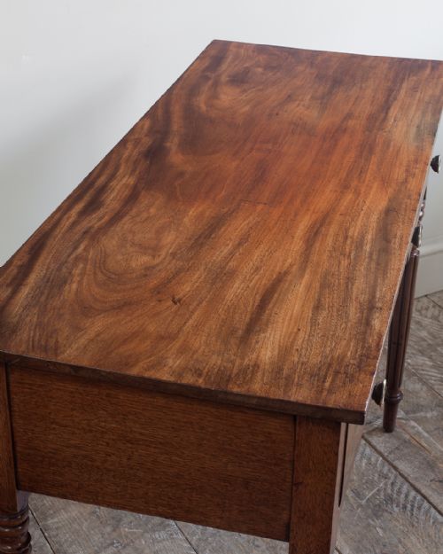 19TH CENTURY MAHOGANY DRESSING TABLE - ADDITIONAL PHOTO 3