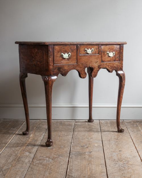 Charming George II Yew Wood Lowboy