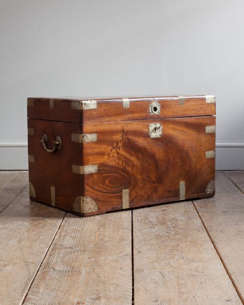 Small 19th Century Camphor Wood Chest