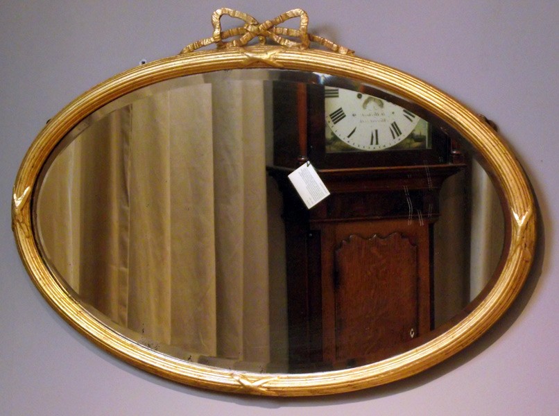 Nineteenth century gilt mirror