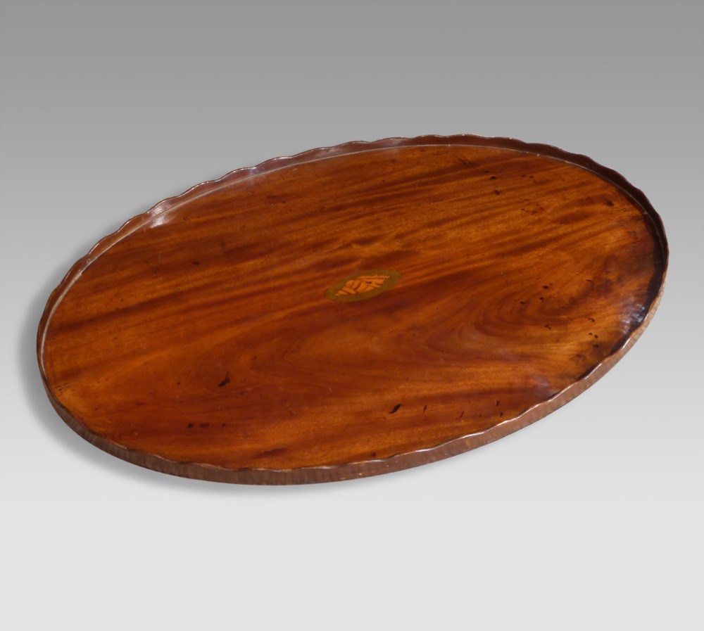 Georgian oval tray