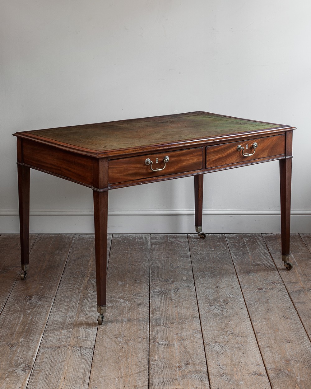 George III mahogany library table
