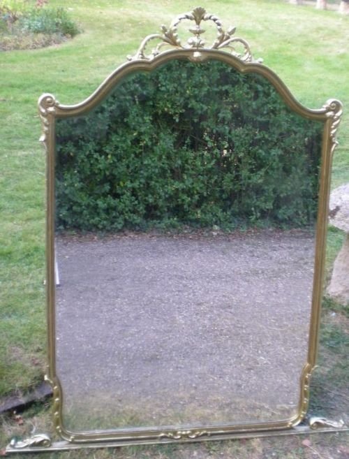 Gilt Overmantle Mirror