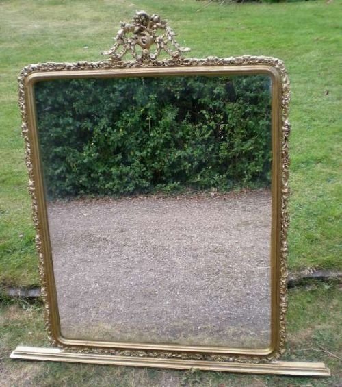 Gilt Overmantle Mirror