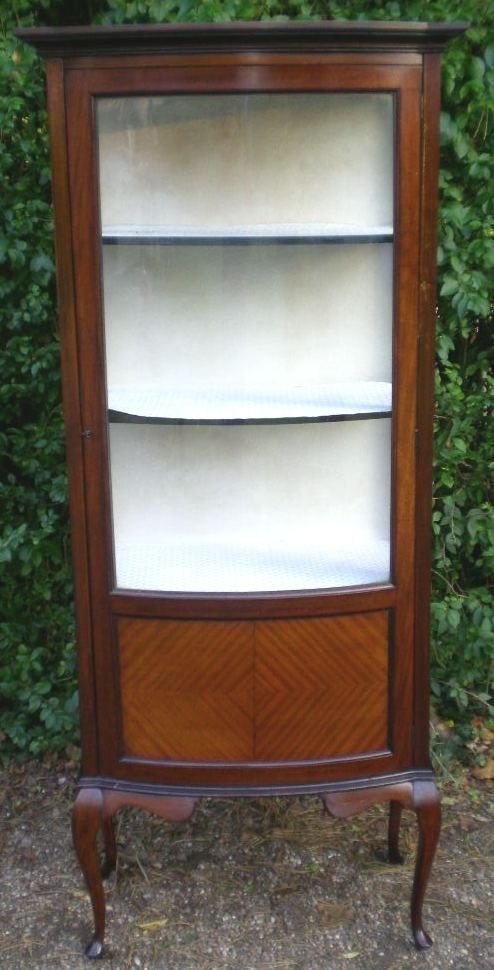 Edwardian Mahogany Display Cabinet