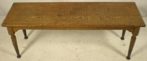 Long Oak Coffee Table