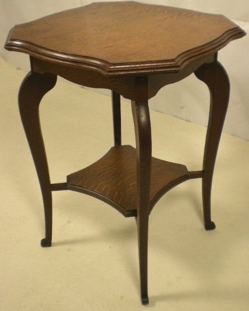 Edwardian Oak Occasional Table
