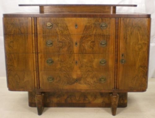 Deco Walnut Sideboard