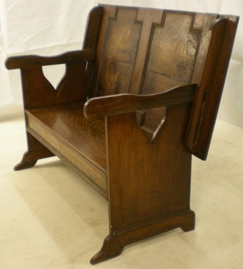 Oak Monks Bench