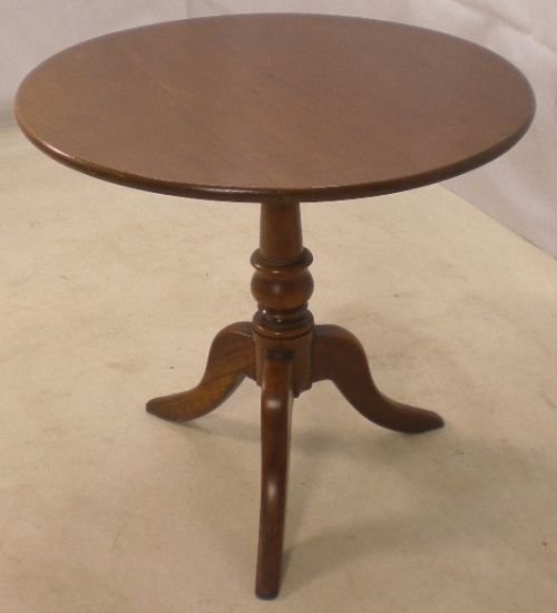Victorian Mahogany Tilt Top Tripod Table