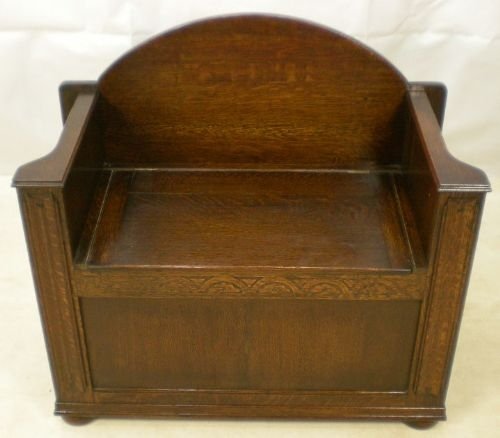 Dark Oak Hall Settle