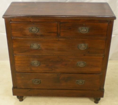 Victorian Large Pine Chest of Drawers