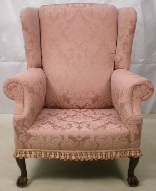 Georgian Style Wing Armchair