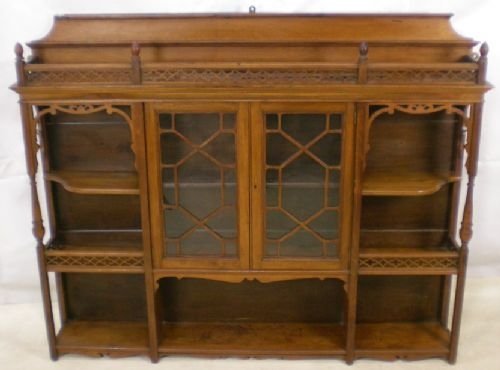 Edwaridan Mahogany Hanging Wall Cabinet