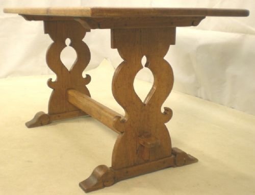 Light Oak Refectory Dining Table