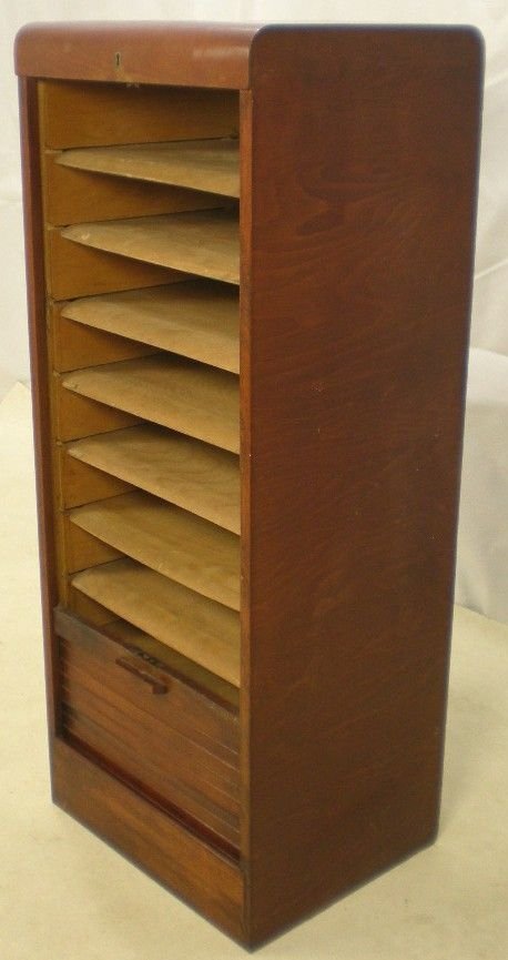 Roller Shutter Single Filing Cabinet