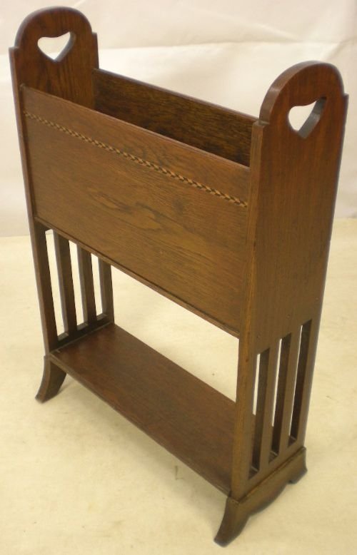 Art Nouveau Oak Plant Trough