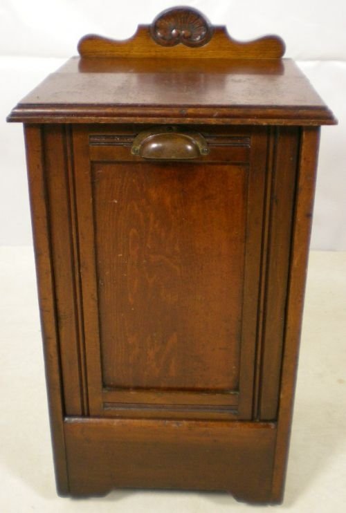 Edwardian Mahogany Coalbox Purdonium