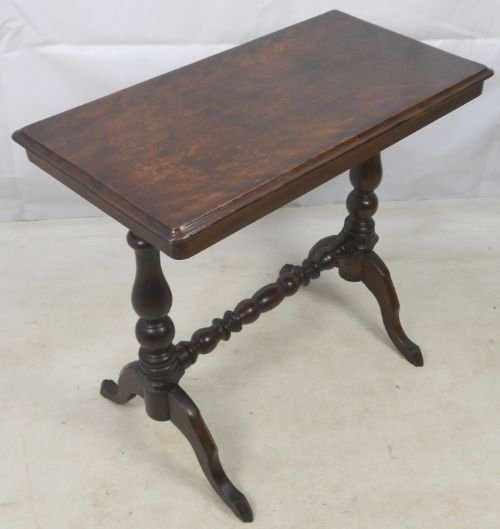 Victorian Mahogany Twin Pedestal Centre Table