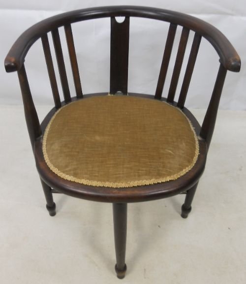 Edwardian Salon Tub Armchair