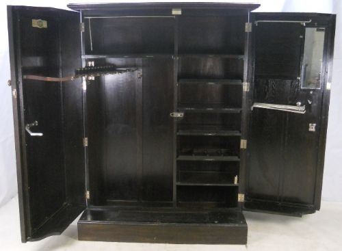 Oak Compactom Hinged Side Wardrobe