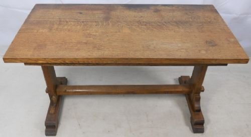 Arts & Craft Period Oak Dining Table