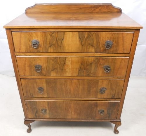 Burr Walnut Chest of Drawers