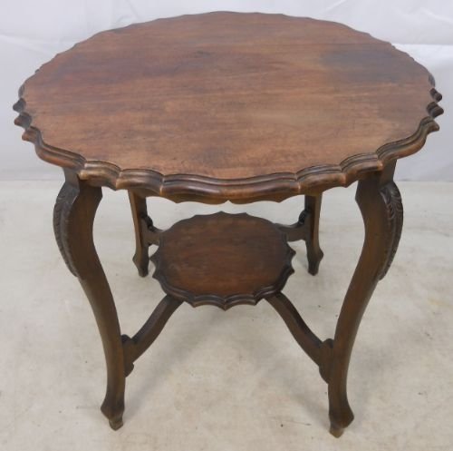Edwardian Mahogany Shaped Occasional Table