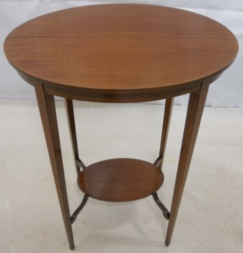 Oval Mahogany Ocassional Table